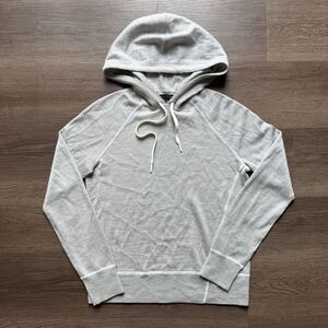 Rag &‎ Bone Women's Shannon Hoodie Sweater 100% Merino Wool Grey Heather Size XS